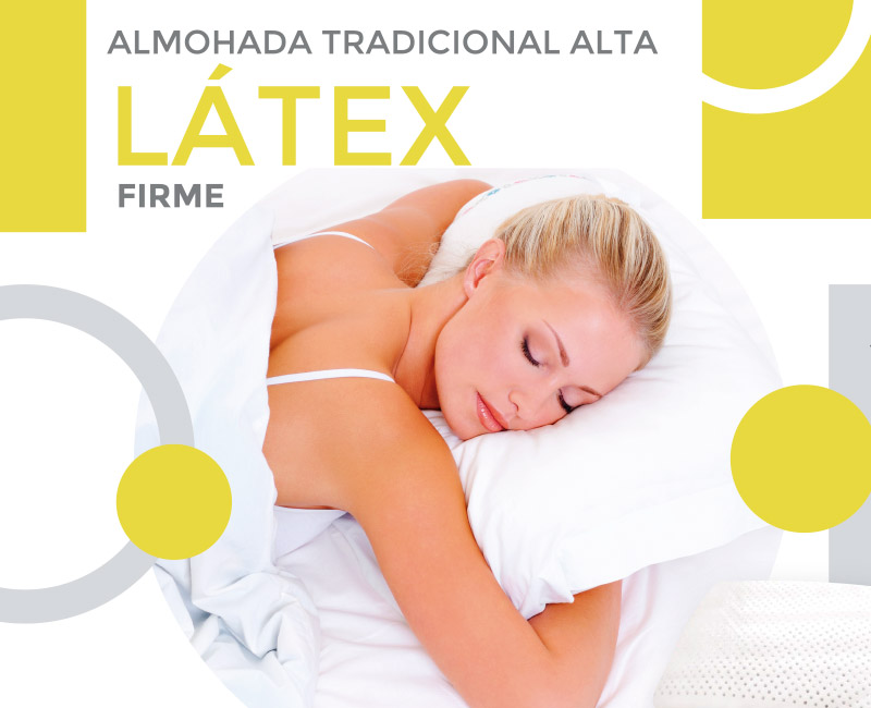 ALMOHADA TRADICIONAL LÁTEX